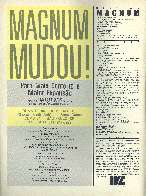 Revista Magnum Edição 10 - Ano 2 - Abril 1988 Página 4