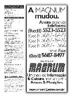 Revista Magnum Edição 75 - Ano 13 - Outubro/Novembro 2001 Página 5